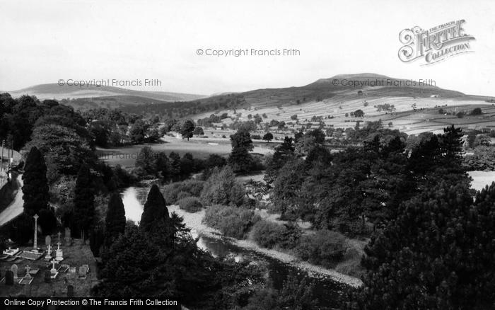 Photo of Grinton, The River Swale c.1960