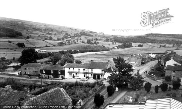 Photo of Grinton, View From The Church Tower c.1960