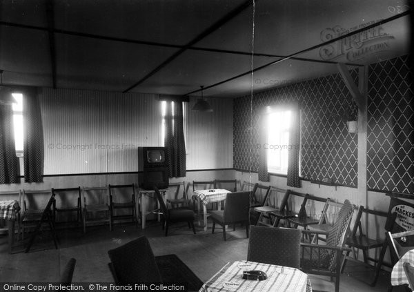 Photo of Gristhorpe, Bar Interior, South Bay View Caravan Camp c.1960