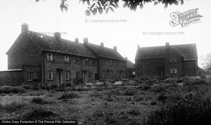 Photo of Gristhorpe, Council Cottages c.1960
