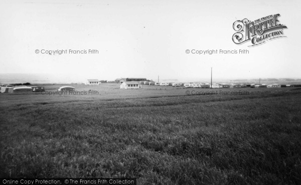 Photo of Gristhorpe, Crowsnest Caravan Camp c.1955