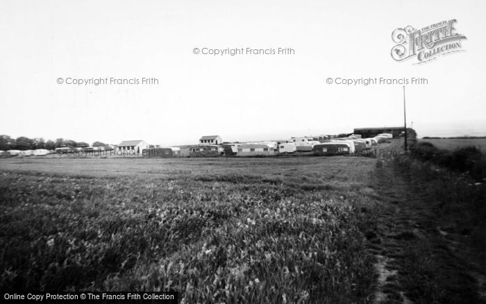 Photo of Gristhorpe, Crowsnest Caravan Camp c.1955