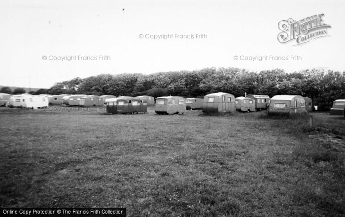 Photo of Gristhorpe, Crowsnest Caravan Camp c.1955