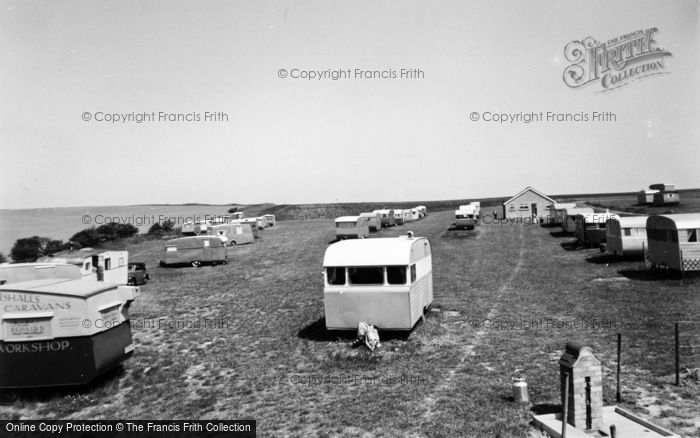 Photo of Gristhorpe, South Bay View Caravan Camp c.1955