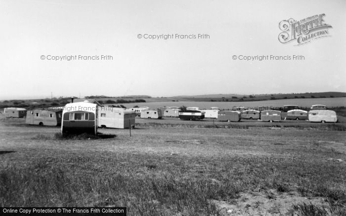 Photo of Gristhorpe, South Bay View Caravan Camp c.1955