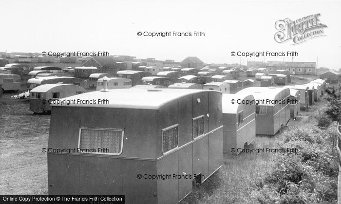 Photo of Gristhorpe, South Bay View Caravan Site c.1960