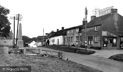 The Post Office And Memorial c.1950, Gristhorpe