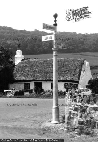 Photo of Gronant, Cottage At The Cross Roads 1936