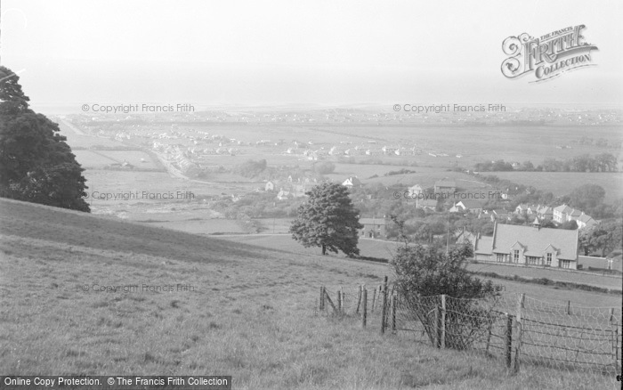 Photo of Gronant, General View From Woods c.1935