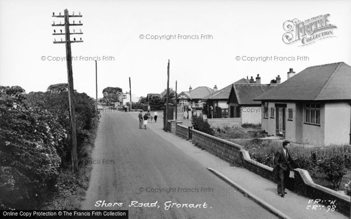 Photo of Gronant, Shore Road c.1965