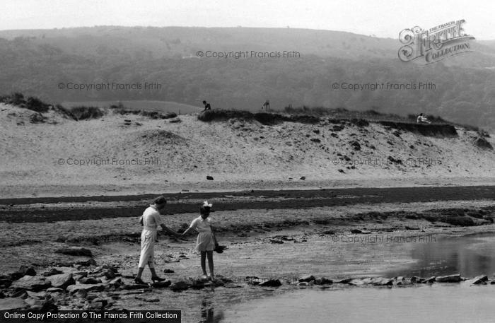 Photo of Gronant, Stepping Stones And Beach 1936