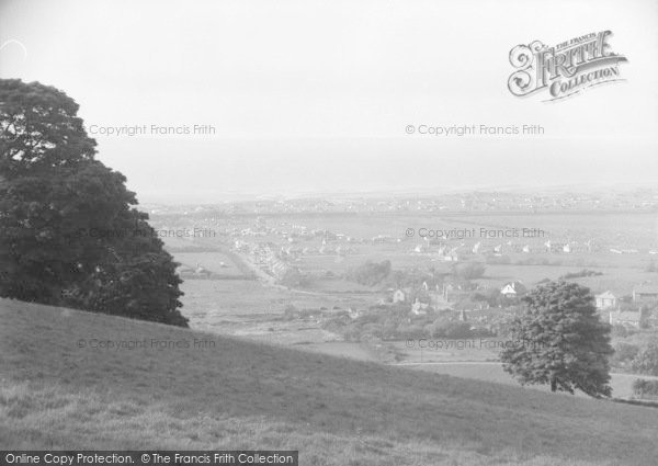 Photo of Gronant, The Sea From Bluebell Woods c.1935