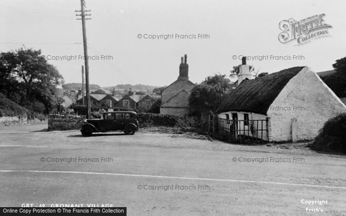 Photo of Gronant, The Village c.1955