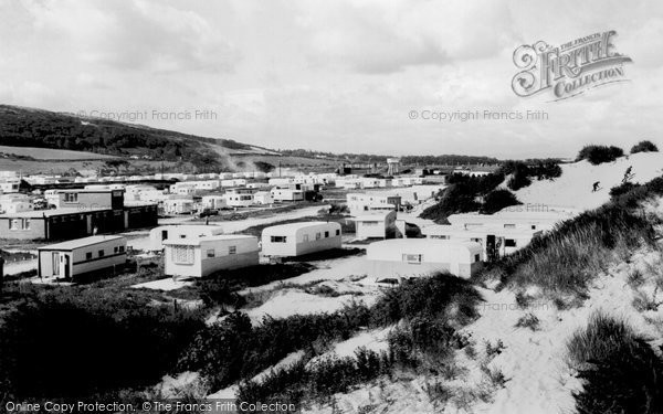 Photo of Gronant, the Warren Caravan Site c1965
