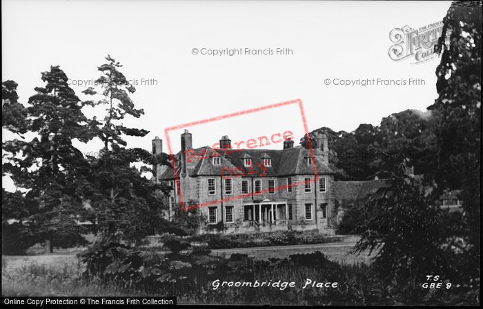 Photo of Groombridge, Groombridge Place c.1955