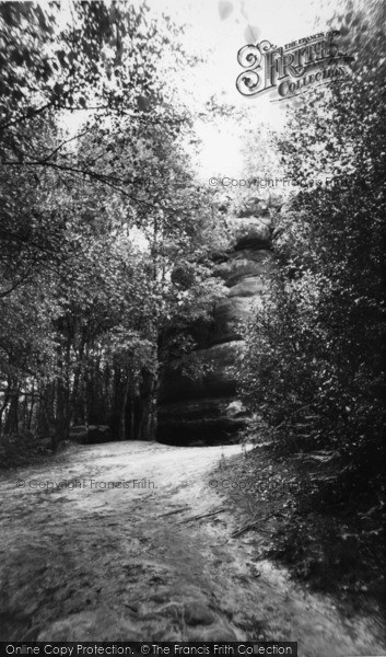 Photo of Groombridge, Harrison Rocks c.1955
