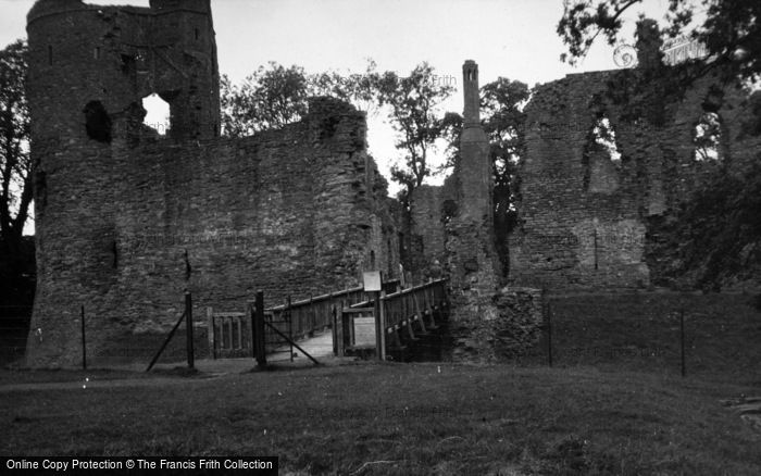 Photo of Grosmont, The Castle 1948