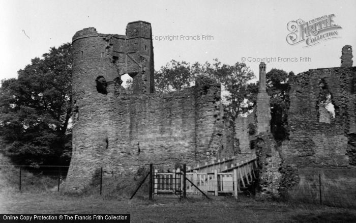 Photo of Grosmont, The Castle Entrance 1955