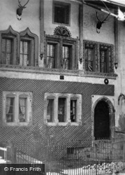 Facade Of House c.1920, Gruyères