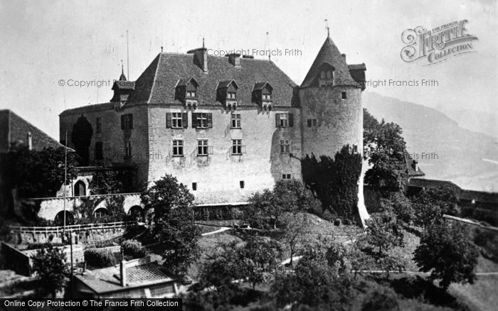 Photo of Gruyères, The Chateau c.1920