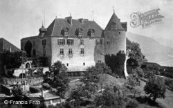 The Chateau c.1920, Gruyères