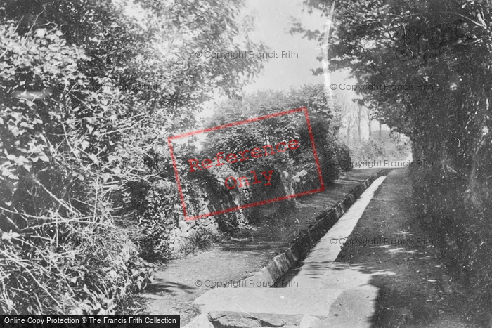 Photo of Guernsey, Couture Water Lane 1892