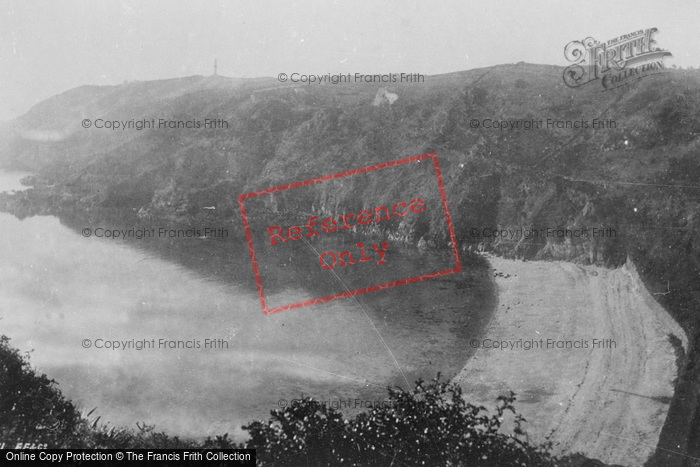 Photo of Guernsey, Fermain Bay, Doyle's Mount 1892