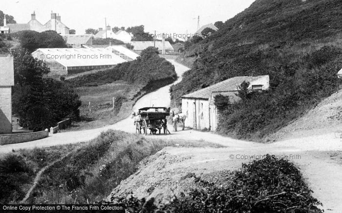 Photo of Guernsey, Le Gouffre 1899