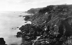 Le Gouffre, View From Moye Point 1893, Guernsey
