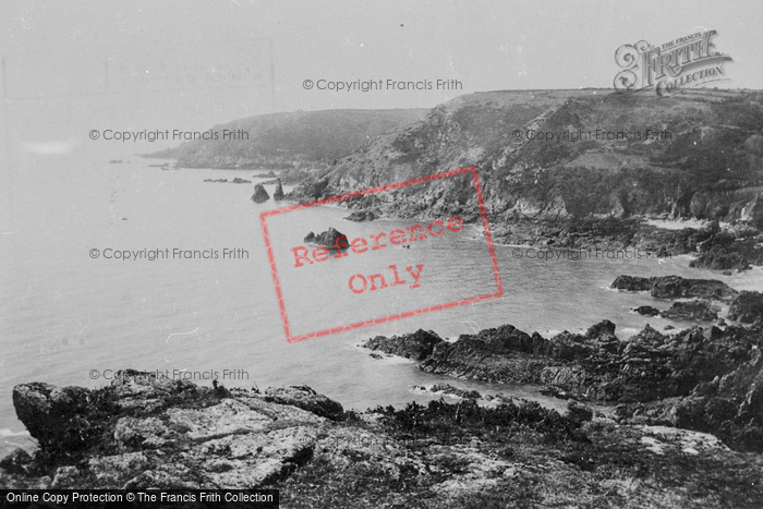 Photo of Guernsey, Moulin Huet Bay 1892