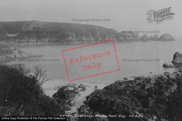 Photo of Guernsey, Moulin Huet Bay 1899