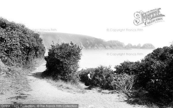 Photo of Guernsey, Moulin Huet Bay 1899