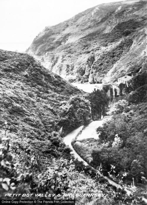 Photo of Guernsey, Petit Bot Valley And Bay 1937