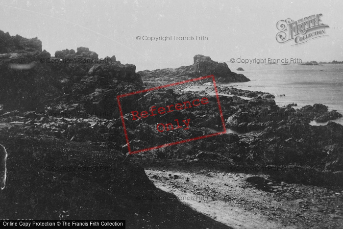 Photo of Guernsey, Rocquaine Bay And Hanois Light 1893