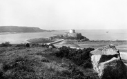 Rocquaine Castle And Bay 1893, Guernsey