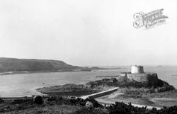 Rocquaine Castle And Bay 1893, Guernsey
