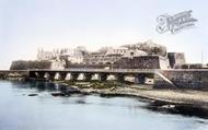 St Peter Port, Castle Cornet 1892, Guernsey