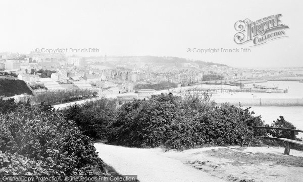 Photo of Guernsey, St Peter Port From Fort George 1892