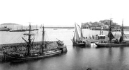 St Peter Port Harbour c.1870, Guernsey