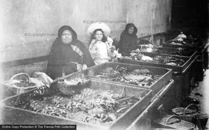 Photo of Guernsey, The Fish Market c.1900