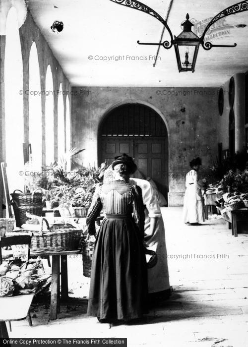 Photo of Guernsey, The French Halls Vegetable Market, St Peter Port c.1900