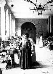The French Halls Vegetable Market, St Peter Port c.1900, Guernsey