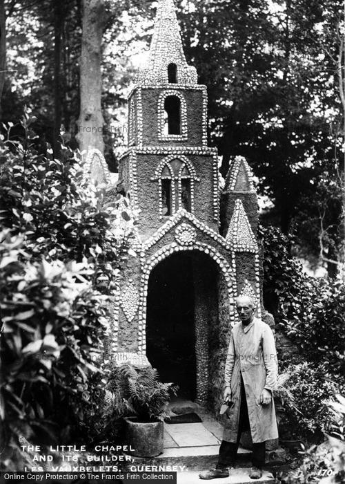 Photo of Guernsey, The Little Chapel And Its Builder, Les Vauxbelets c.1930