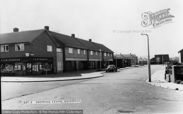 Photo of Guidepost, The Shopping Centre c.1960
