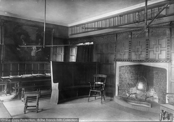 Photo of Guildford, Abbot's Almshouses Dining Hall 1895