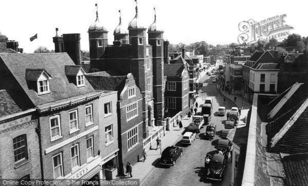 Photo of Guildford, Abbot's Hospital c.1965