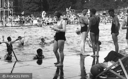 Bathers At The Lido, Stoke Park 1933, Guildford