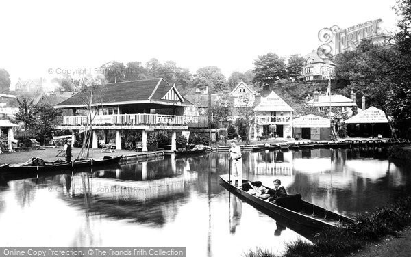 Photo of Guildford, Boathouses 1911