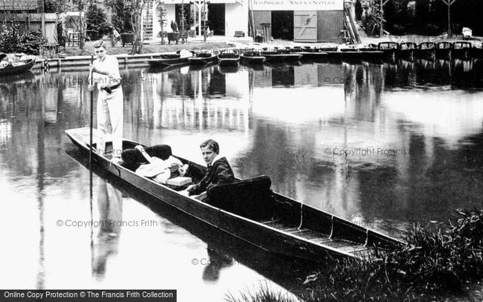 Photo of Guildford, Boys Boating 1911