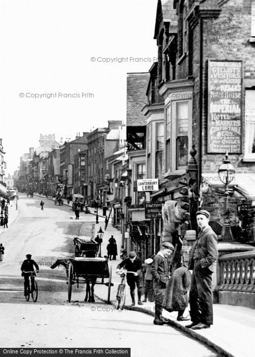 Photo of Guildford, Boys On The High Street 1903